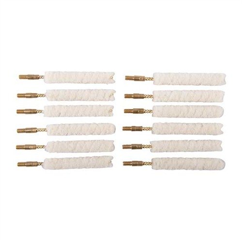 Čistící mopy z panenské vlny efektivně aplikují čistič nebo olej, přizpůsobují se drážkám a chrání hlaveň díky mosaznému držáku.