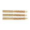 Dewey-thread brushes easily attach to rods, featuring durable phosphor bronze bristles and a brass shank for effective cleaning without scratching your barrel.