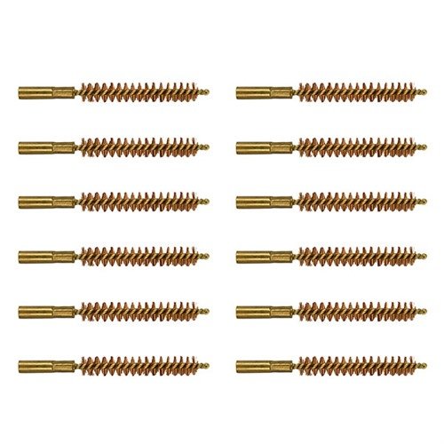 Special Line Dewey brushes thread directly onto rods, featuring durable phosphor bronze bristles and a brass shank to ensure thorough cleaning without scratches.