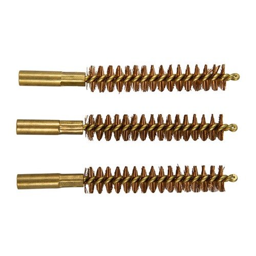 Special Line Dewey brushes eliminate thread adapters, ensuring easy use with Dewey rods, featuring durable phosphor bronze bristles for effective barrel cleaning.