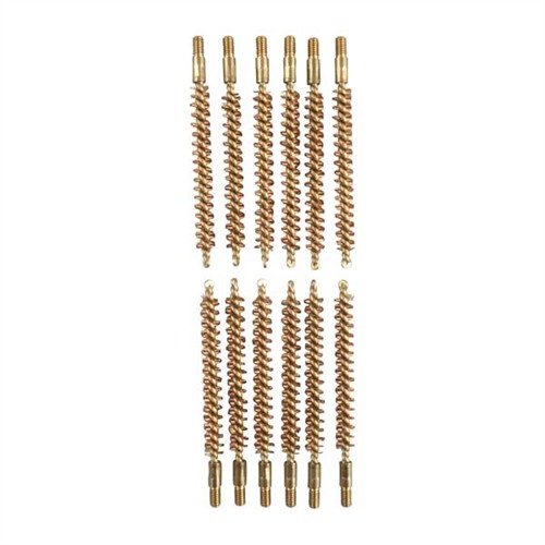 Special Line Dewey brushes thread directly onto rods, ensuring easy use without adapters. Durable phosphor bronze bristles provide thorough cleaning without scratching barrels.