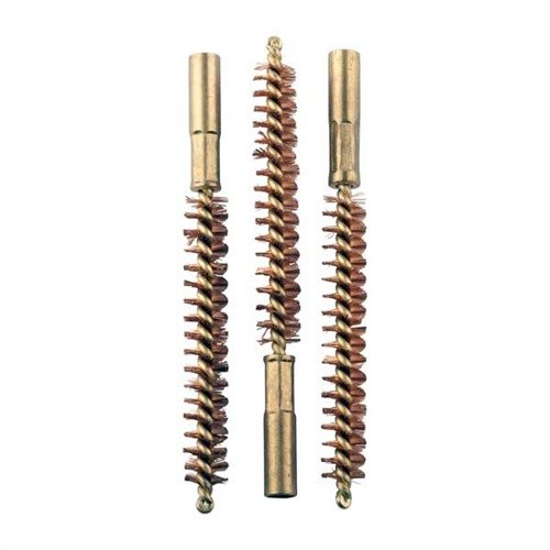 Special Line Dewey brushes thread directly onto rods, featuring durable phosphor bronze bristles and a brass shank, ensuring effective cleaning without scratches.