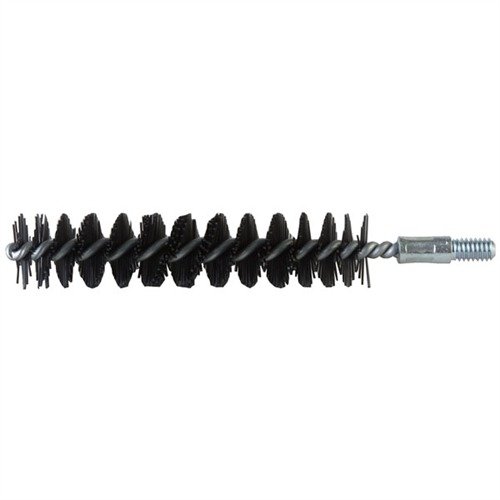 Nylon bore brushes with steel shanks offer durability and effective cleaning without scratches, packed in bulk for convenience and cost-effectiveness.