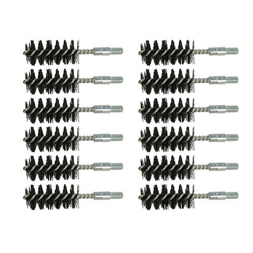 Standard Line Nylon Bore Brushes offer durable, effective cleaning without scratches, packed in bulk for convenience and cost savings. Perfect for .475 caliber pistols.