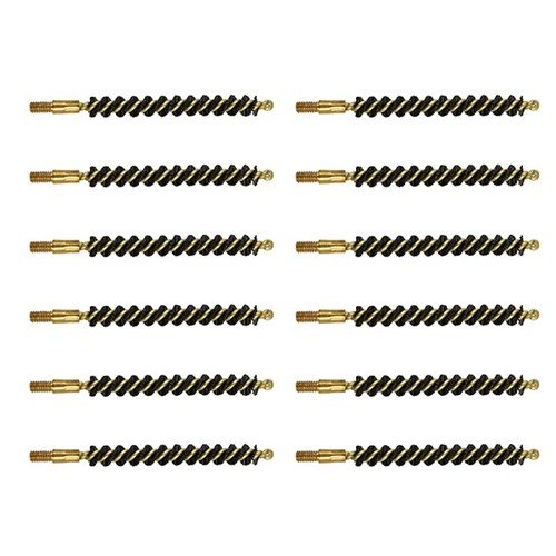 Tento super-agresivní nylonový kartáč s extra tuhou hlavou efektivně čistí bore deposits, je bezpečný pro riflové a hladké povrchy a odolává rozpouštědlům.