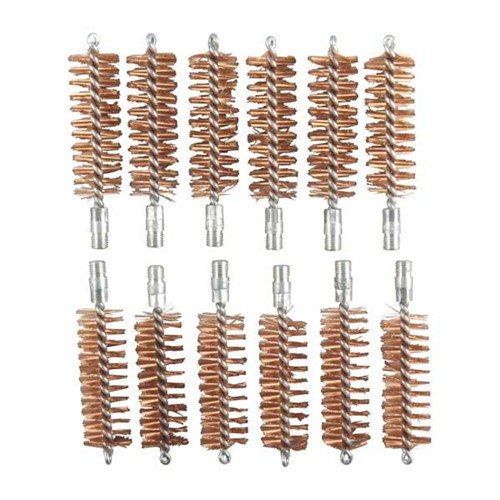 Čistěte své brokové komory rychle a bezpečně s dlouhotrvajícími bronzovými kartáči, které odolávají korozi a mají smyčkované šrouby pro efektivní čištění.