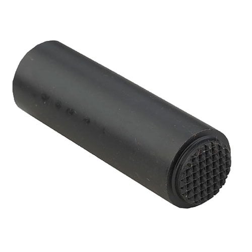 Replace or rebuild your 1911 with Ed Brown's durable, heat-treated recoil spring plugs, featuring a classic checkered design for a factory-like finish.