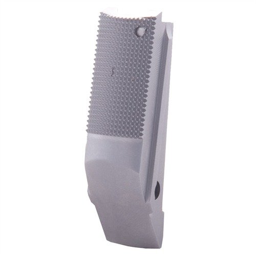 Snížení objemu pro skryté nošení, eliminuje ostré hrany, zachovává kapacitu zásobníku, vyžaduje úpravu gripů, dostupné v různých vzorech.