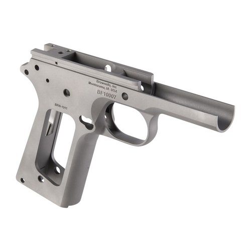 BRN-1911 Government Model frame offers precision machining, customizable design, and .250