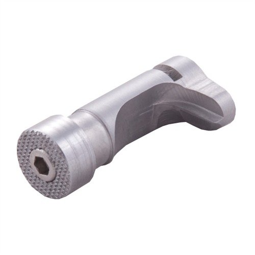 Upgrade your 1911 with the Ed Brown Oversized Magazine Release for faster, easier mag changes, featuring 40 lpi checkering for a secure grip.