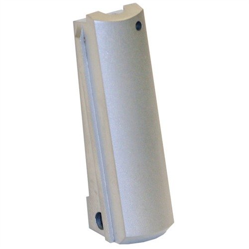 Flat mainspring housing for 1911 offers stylish design and secure grip options, ideal for competition and tactical use, with smooth blank models for customization.