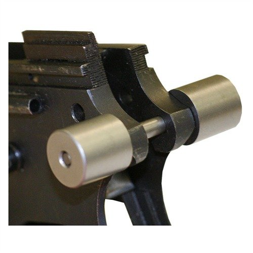 Ed Brown's 1911 Beavertail Installation Jig ensures precise milling of frame ears for a perfect fit with Beavertail Safeties, simplifying your installation process.