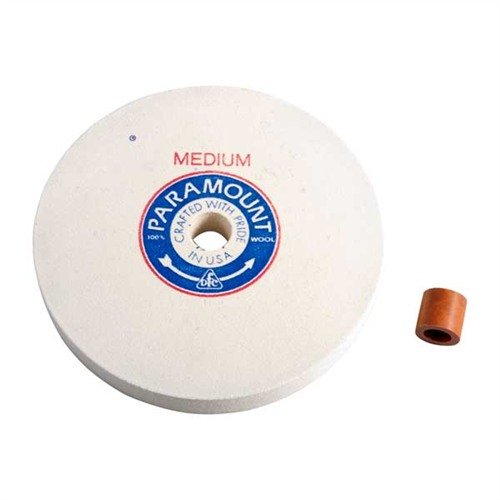 FELT POLISHING WHEELS deliver a professional finish with 1" wide, carefully trued felt, ideal for various polishing grits and compatible with multiple arbors.