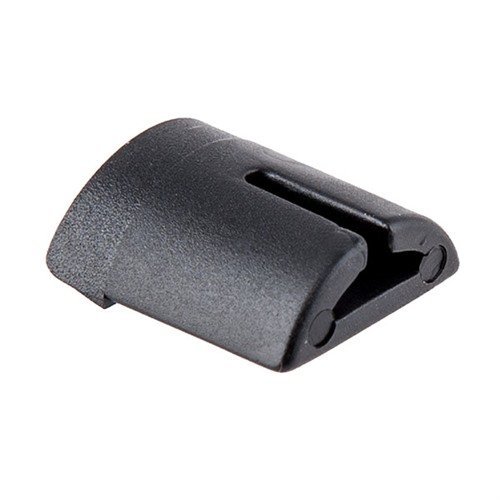 Plastic plug for Glock® frames ensures smooth reloading, keeps debris out, and fits securely with a clean look. Compatible with various Glock® models.