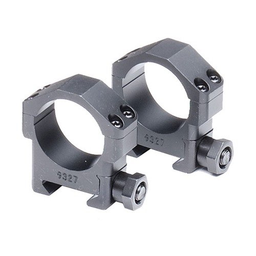 MAXIMIZED SCOPE RINGS by BADGER ORDNANCE offer extra strength to securely hold large scopes on hard-recoiling guns, ensuring optimal performance for AR-15, AR-10, and SR-25.
