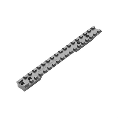 Badger Ordnance Remington 700 Long Action Scope Rail features a durable steel base with 45 MOA angle, ensuring stability and compatibility with Picatinny rings.