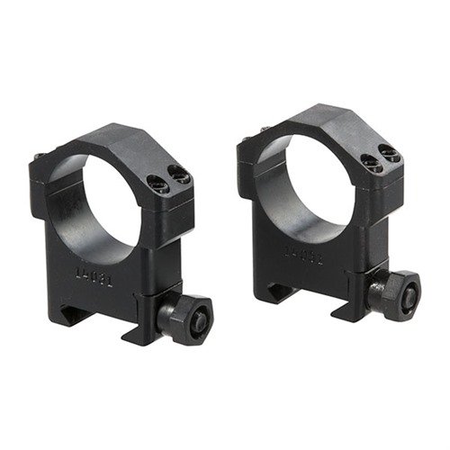 MAXIMIZED SCOPE RINGS from BADGER ORDNANCE are heavy-duty 30mm steel rings designed for secure mounting of large scopes on hard-recoiling guns.