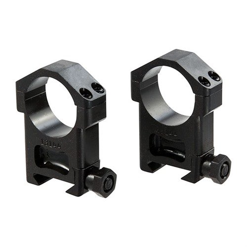 MAXIMIZED SCOPE RINGS from BADGER ORDNANCE offer ultra-high steel construction for heavy scopes, designed to withstand recoil on AR-15, AR-10, and SR-25 rifles.