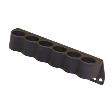 Rugged aluminum shell holder securely mounts extra 12 gauge shotshells for fast tactical reloads on Remington 870/1100/11-87, includes all hardware.