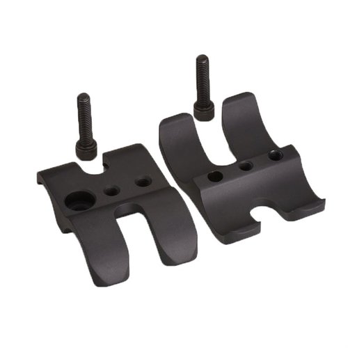 MAGAZINE EXTENSION SUPPORT CLAMP by NORDIC COMPONENTS offers lightweight aluminum support, reduces recoil vibration, and features a low-profile design for easy handling.