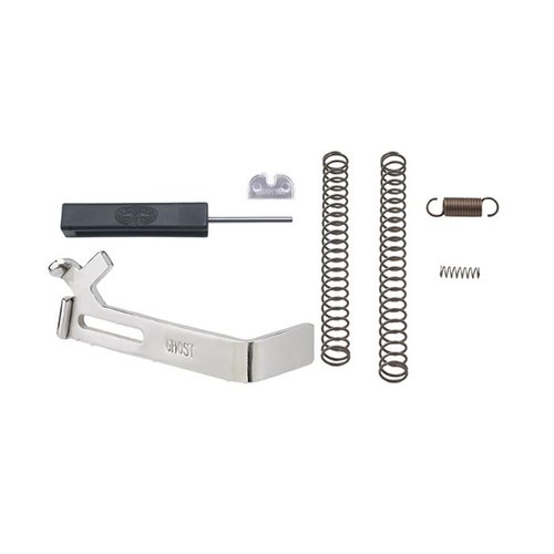 Upgrade your Glock® with the ROCKET 3.5 Trigger Kit for reduced pre-travel, faster reset, and improved reliability with a self-cleaning connector.