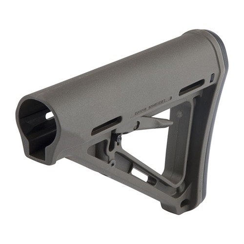 Magpul MOE Collapsible Stock offers lightweight durability, ergonomic design, quick adjustments, and a secure cheekweld for optimal shooting comfort and control.
