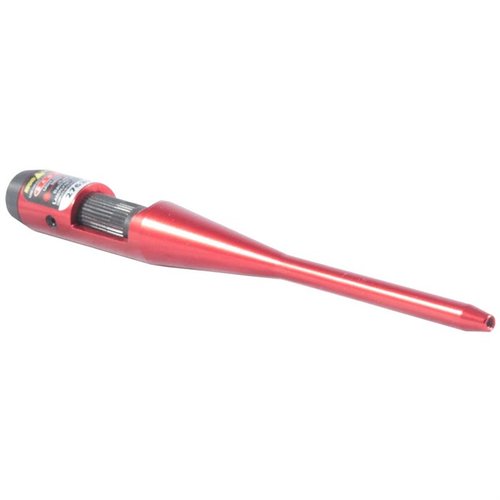 Sighting in your gun has never been easier with the LASERLYTE Bore Sighter; it projects a bright red laser for quick, accurate adjustments on .22 to .50 caliber firearms.