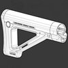 MOE Fixed Carbine Stock offers a slim profile, improved cheek weld, and multiple sling options, fitting carbine length buffer tubes without needing special tools.