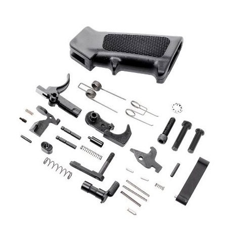 CMMG's AR-15 Lower Parts Kit includes all essential components for smooth assembly, featuring a Mil-Spec trigger and color-coded bags for easy organization.
