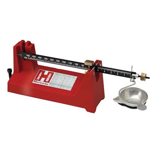 Hornady® Lock-N-Load® Beam Scale offers precise powder measurement within 1/10th of a grain, with easy-to-read laser etched beam and adjustable balance.