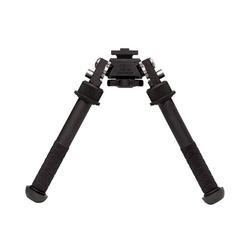 V8 ATLAS BIPOD offers a lightweight aluminum design, adjustable legs from 5