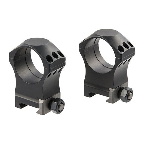 ULTRALIGHT RINGS from NIGHTFORCE offer perfect alignment for 30mm scopes, made from durable 7075-T6 aluminum or steel, ensuring accuracy and protection.