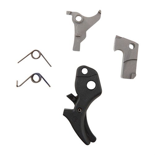 Získejte kratší a přesnější spoušťový tah s XDM ULTIMATE MATCH TARGET TRIGGER KITS, schváleným American Pistolsmith Guild, vyžaduje úpravu.