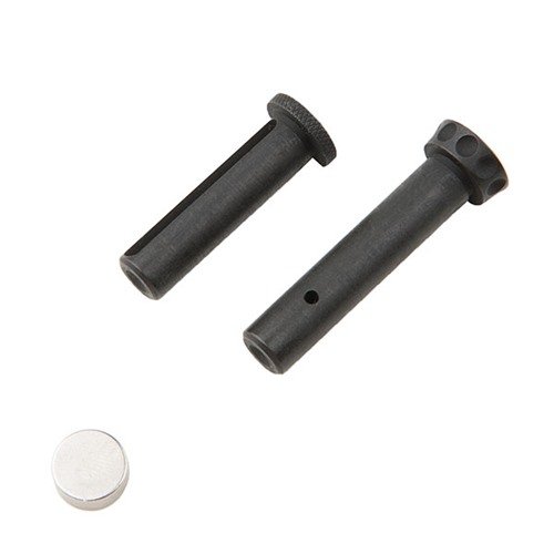 Hardened steel pins enhance AR-15 assembly with .030