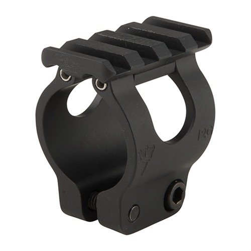 RS REGULATE's BM-12G is a durable 12 Gauge Barrel Accessory Mount with a 4 cross slot 1913 Picatinny rail, self-adjusting clamp arms, and USA-made quality.