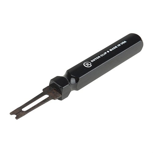 EJECTION COVER HINGE PIN CLIP TOOL simplifies installation of ejection cover hinge pin clips with its split-lip design, preventing c-clips from flying away.