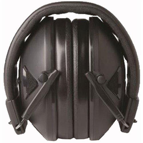 Peltor Tactical 100 earmuffs provide NRR 22dB noise suppression, comfort with padded headband, and clear communication with Adaptive Frequency Response.