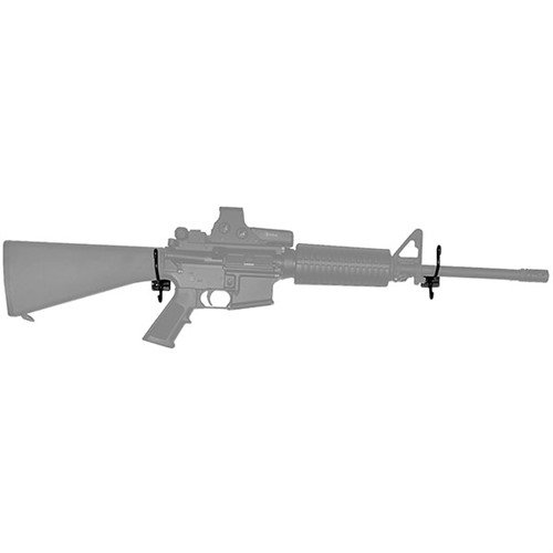 Slatwall Gun Cradles ensure a secure, appealing display for long guns with a vinyl-coated, no-scratch surface, making retrieval and pricing easier.