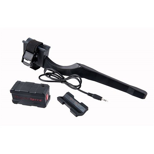 MagnetoSpeed Sporter chronograph offers easy one-button operation, adjustable sensitivity, and a compact design for accurate velocity measurement on sporter barrels.