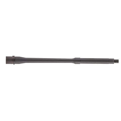 Cold hammer-forged for unmatched accuracy, these 14.5" 5.56 barrels feature a durable chrome lining and M4 feed ramps for reliable performance.
