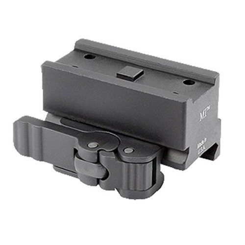 AIMPOINT MICRO QD Mount offers smooth operation, tool-free adjustability, and precise return to zero, made from durable hard coat anodized 6061 Aluminum.