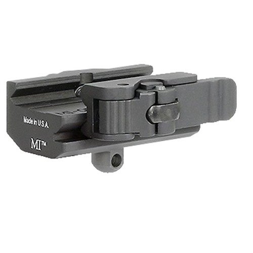 PICATINNY HARRIS-TYPE BIPOD QD MOUNT od Midwest Industries nabízí hladké ovládání, beznástrojové nastavení napětí a nízkou hmotnost pouze 2,1 oz.