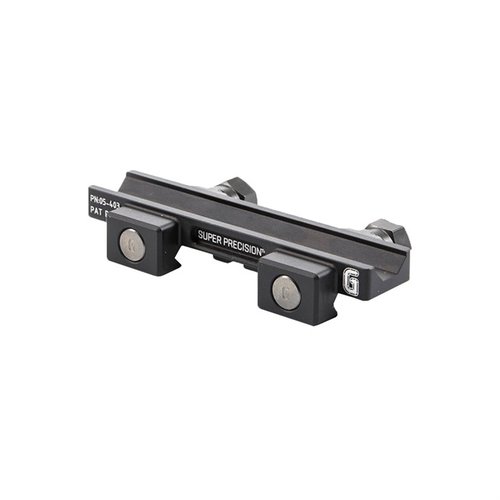 Super Precision ACOG 4X Mounts offer a robust 1,400 lbs clamping force, precision machining from 7075-T6 aluminum, and options for co-witness setups.