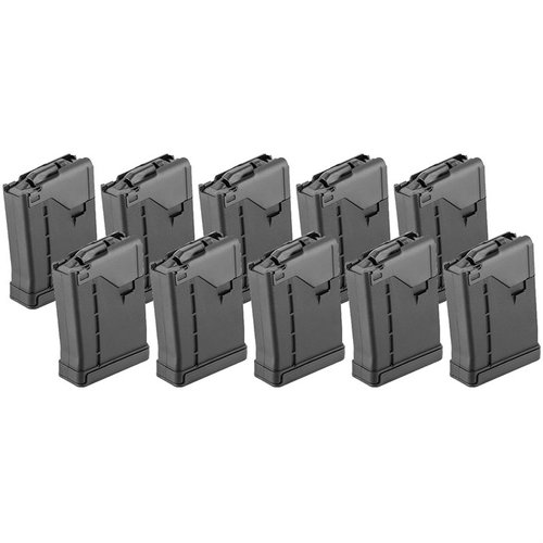 L5AWM magazines combine steel reliability, polymer durability, and aluminum weight, making them ideal for military and commercial use with various 5.56mm systems.