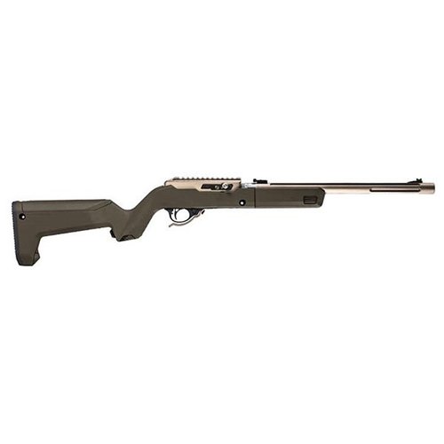 Magpul X-22 Backpacker stock for Ruger 10/22 Takedown offers durable polymer, ergonomic design, integrated storage, and efficient transport without sacrificing performance.
