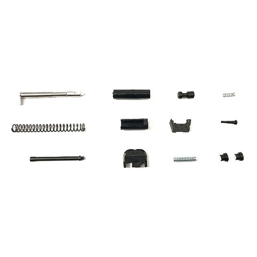 Upgrade or build your Gen 3 Glock slide with the complete kit, featuring high-quality components like a 17-4 Stainless Steel Firing Pin and Extractor.