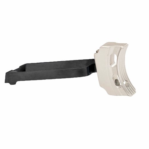 Ultra Match Grade Triggers feature a lightweight Aircraft Grade Aluminum Trigger Pad and adjustable bow for precision, with an anodized finish for durability.