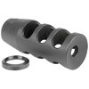 MIDWEST INDUSTRIES AR-15 MUZZLE BRAKE 5.56 BLACK 1/2-28 THREADS