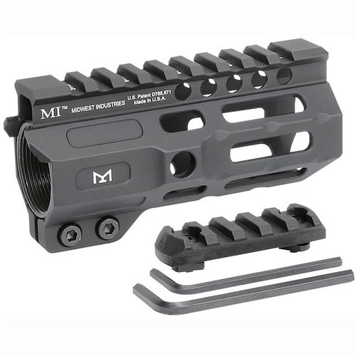 Customize your AR-15 with the Midwest Industries Combat M-LOK Handguard, featuring a free-float design, M-LOK attachment points, and a continuous Picatinny rail.