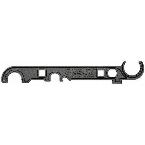 Midwest Industries AR Professional Armorer's Wrench offers robust construction, versatile compatibility, and essential features for maintaining 5.56 & 7.62 AR rifles.